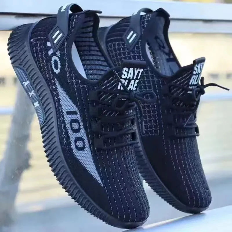 Breathable Air Mesh Sneakers Comfortable Casual Sport Shoes Fashion Men's Vulcanize Shoes Lightweight Deodorant Outdoors