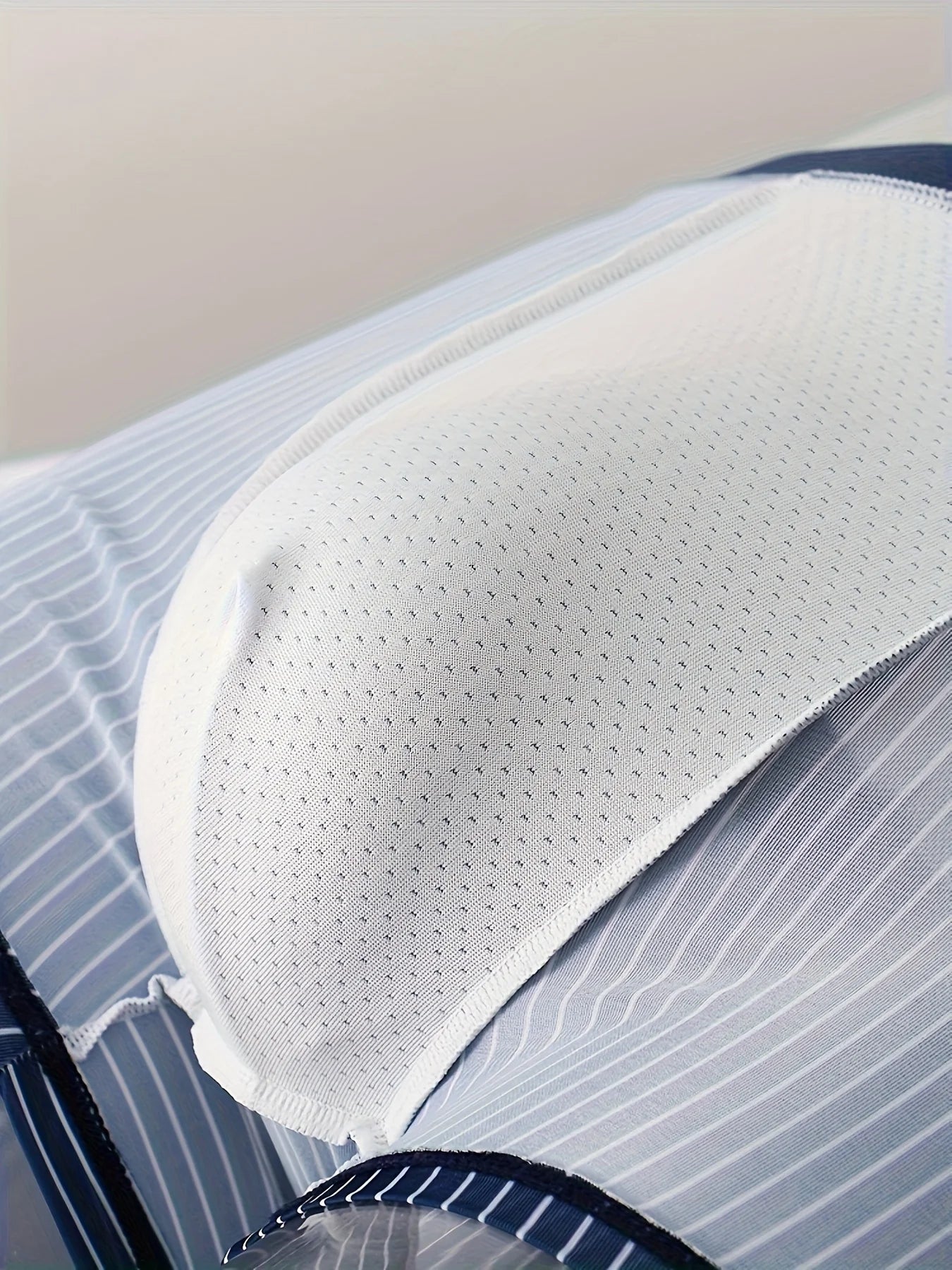 Men's underwear, soft and comfortable boxer briefs, 5PCS casual men's striped boxer briefs