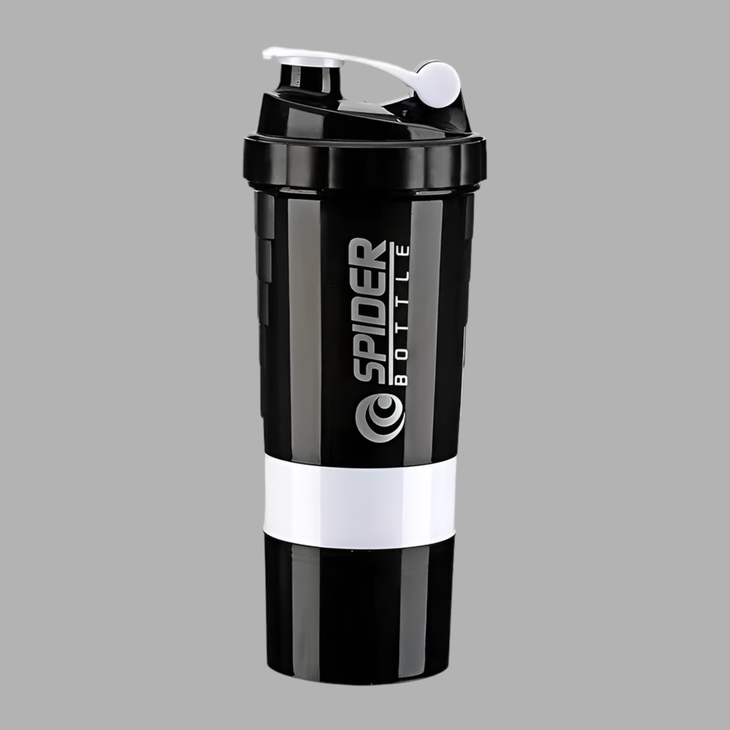 3 Layers Shaker Protein Bottle Powder Shake Cup Water Bottle Plastic Mixing Cup Body Building Exercise Bottle