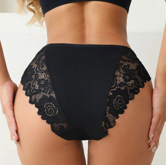 Luxury Floral Embroidery Lace Panties Women Briefs Sexy Hollow 3PCS Lingerie Female Underwear Ladies Breathable Underpants