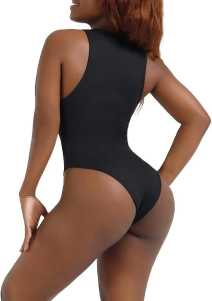 summer solid sexy bodycon women bodysuits female 4 color green slim casual  bodysuit chic lady club short playsuits femme