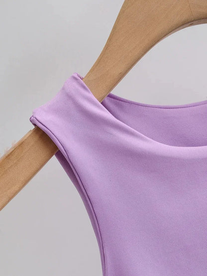 Summer Fashion Women Sexy Slim Tops O-neck Sleeveless Double Nylon Ladies Good Quality Tank Tops 6 Colors