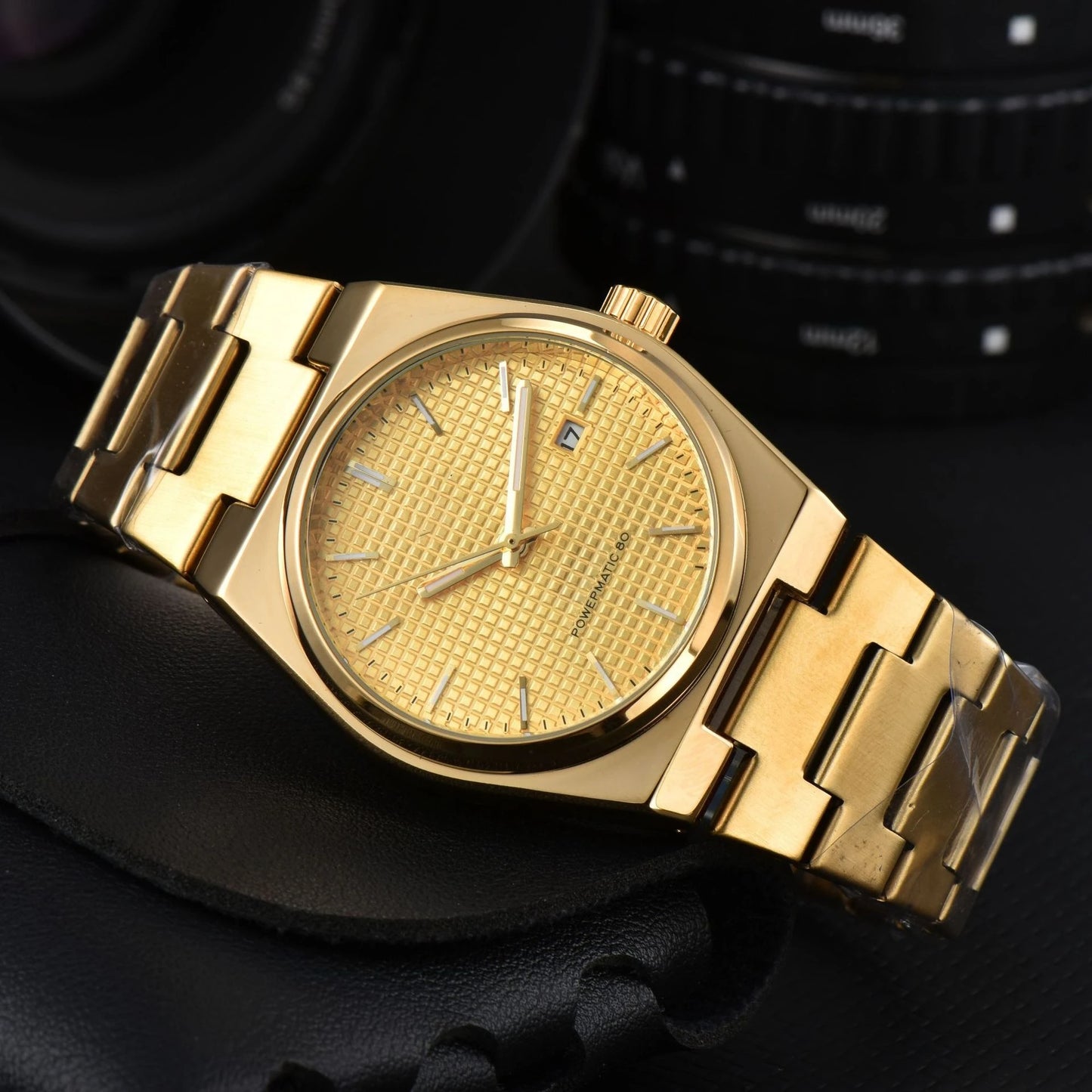 Men's Automatic Watch - Water Resistant Mechanical Wristwatch, Minimalist Stainless Steel Dress Watch for Everyday & Business