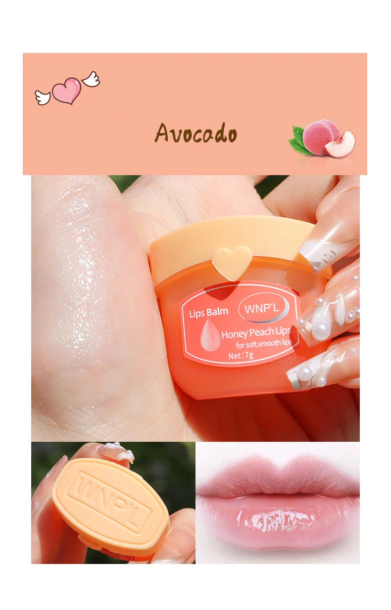 1pc Moisturizing Lip Balm All-natural Lip Mask for Dry Lips Refreshing Anti-Cracked Lip Gloss Treatment Makeup