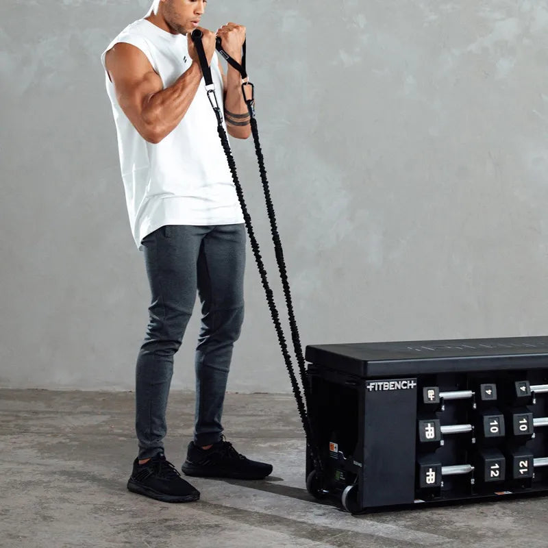 Camiseta deportiva sin mangas para hombre, chaleco de secado rápido, transpirable, holgado, para entrenamiento, Verano