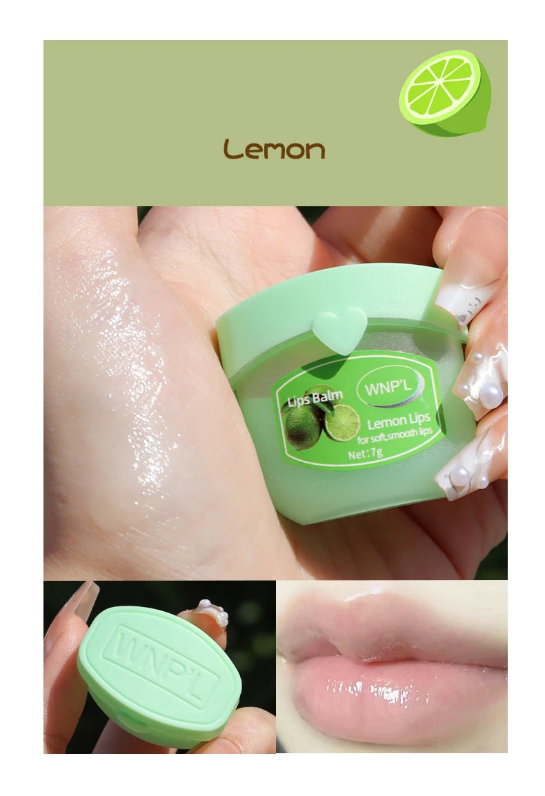 1pc Moisturizing Lip Balm All-natural Lip Mask for Dry Lips Refreshing Anti-Cracked Lip Gloss Treatment Makeup