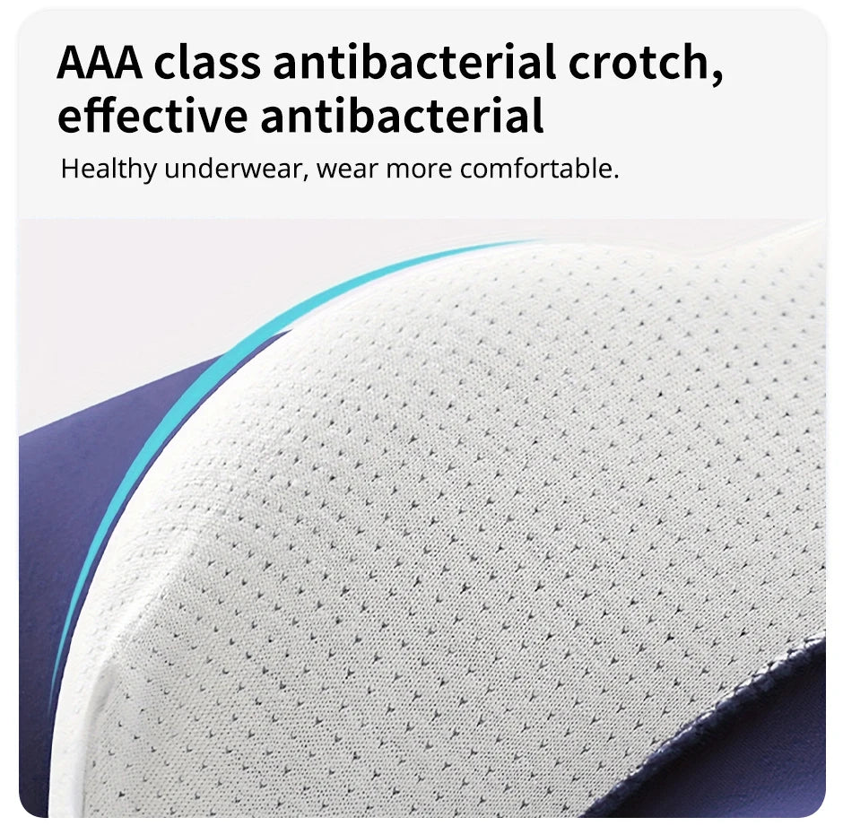 Boxer men's underwear, soft sports breathable four-season men's underwear, trendy fashion pop print boxer underwear 4pcs