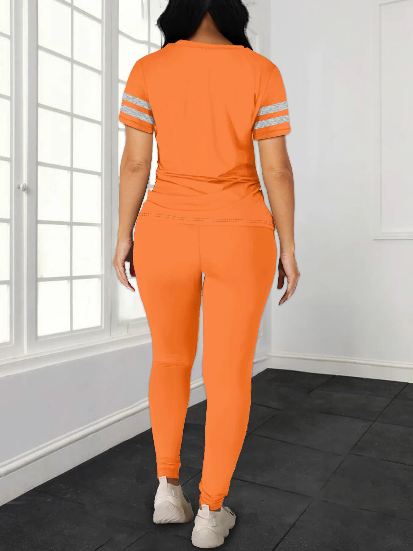 Women's Summer Casual  Set Fashionable Comfortable Ensemble Ladies Clothing Outfit