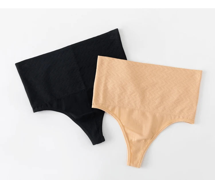 High Waist Thongs Seamless Women Panties G-String Lingerie Tummy Control Shaping Girdle Shaper Underwear