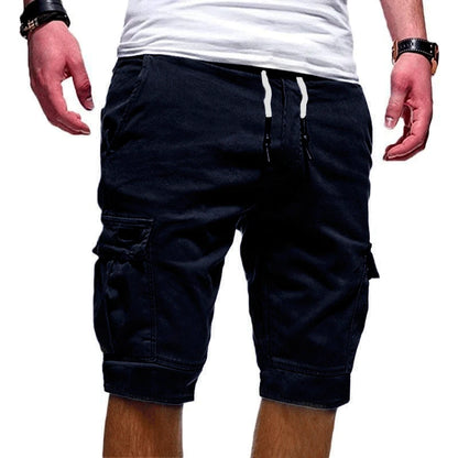 Men's Shorts Green Cargo Shorts Summer Bermudas Male Flap Pockets Jogger Shorts Casual Working Army Tactical Bermudas