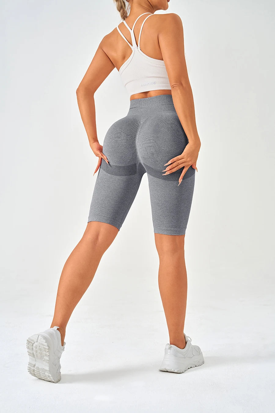 Women Sports Leggings Sportswear Woman Gym Legging Seamless Yoga Shorts w/Tummy Control Women's Shorts Fitness Female Clothing