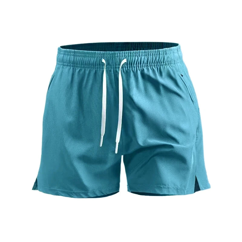 Summer Men's Sport Workout Shorts Quick Dry Athletic Shorts Lightweight Running Shorts with Pockets Gym Beach Pants