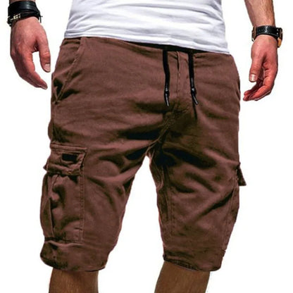 Men's Shorts Green Cargo Shorts Summer Bermudas Male Flap Pockets Jogger Shorts Casual Working Army Tactical Bermudas