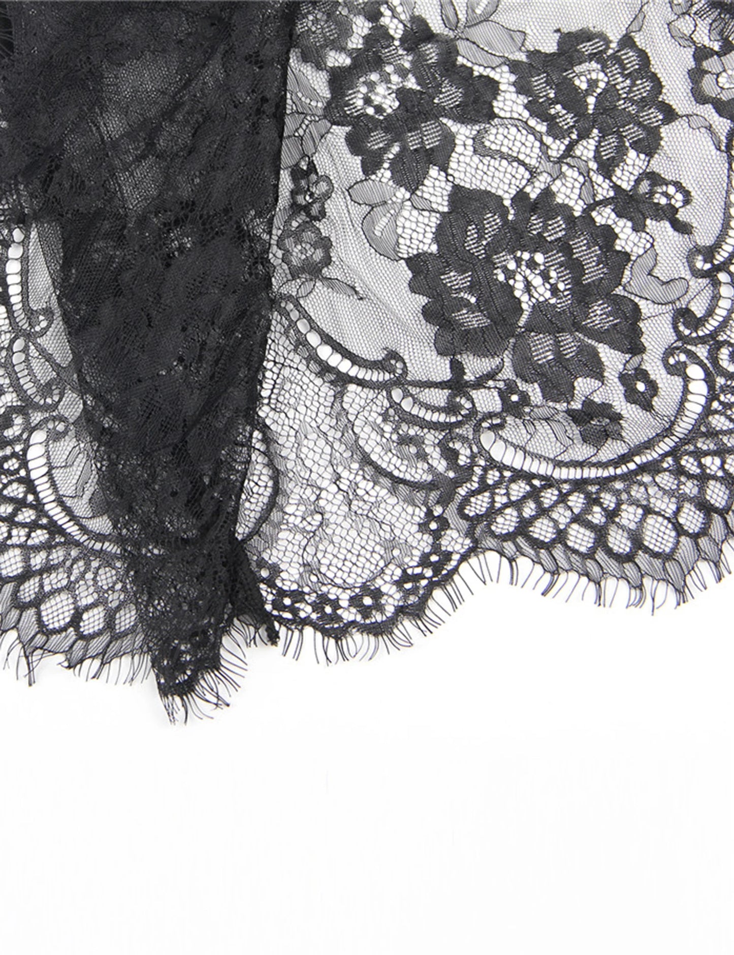 Comeondear Plus Size Babydoll Lace Robe Nightgown With Belts Queen Size Erotic Cardigan Lingerie Mesh Ribbons Sexy Lingerie Set