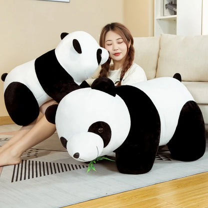 20cm Cute Baby Bamboo Panda Bear Plush Stuffed Animal Doll Cartoon Kawaii Dolls Christmas Gifts