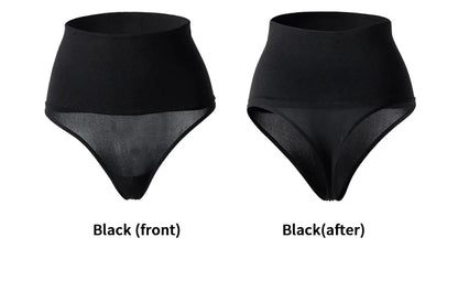 High Waist Thongs Seamless Women Panties G-String Lingerie Tummy Control Shaping Girdle Shaper Underwear