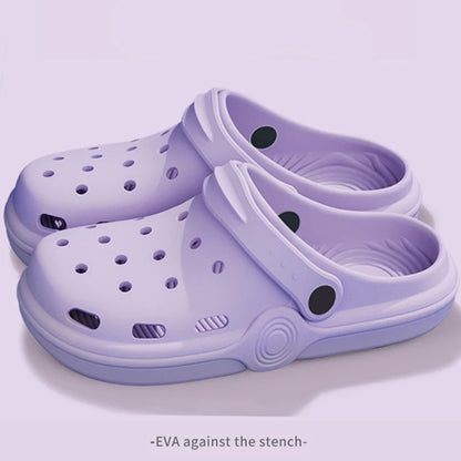 Dongdong Shoes Women's New Trendy Summer Thick Sole Increase Anti Slip Fashion Work Beach Baotou Slippery Sandals