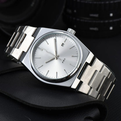 Men's Automatic Watch - Water Resistant Mechanical Wristwatch, Minimalist Stainless Steel Dress Watch for Everyday & Business