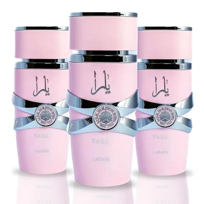 Lattafa Yara - Eau De Parfum En Espray Para Mujer, 100ML (paquete De 3)