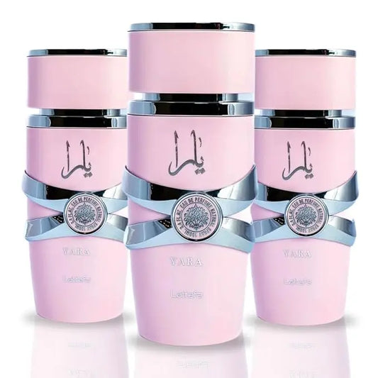 Lattafa Yara - Eau De Parfum En Espray Para Mujer, 100ML (paquete De 3)