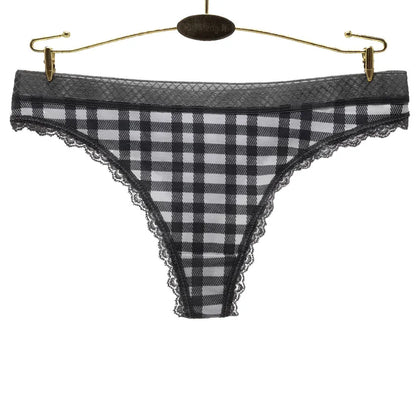 Women Panties Cotton Sexy Strings Tangas Mujer Female Underwear Big Size M XXL Thongs Breathable Lingerie G-string 5 pcs/lot