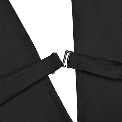 Luxury Women Ruched Dresses Two Tone Contrast Open Back Maxi Halter Midinight Robes Evening Sexy Party Long Dress