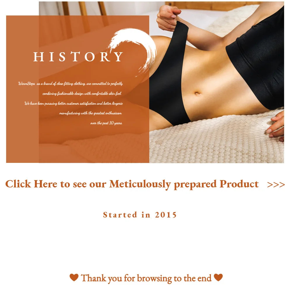 WarmSteps 6Pcs/Set V-Cut Sexy Women's Thongs Panties Plain Ice Silk Female Lingerie Intimate Seamless Underwear Briefs for Woman