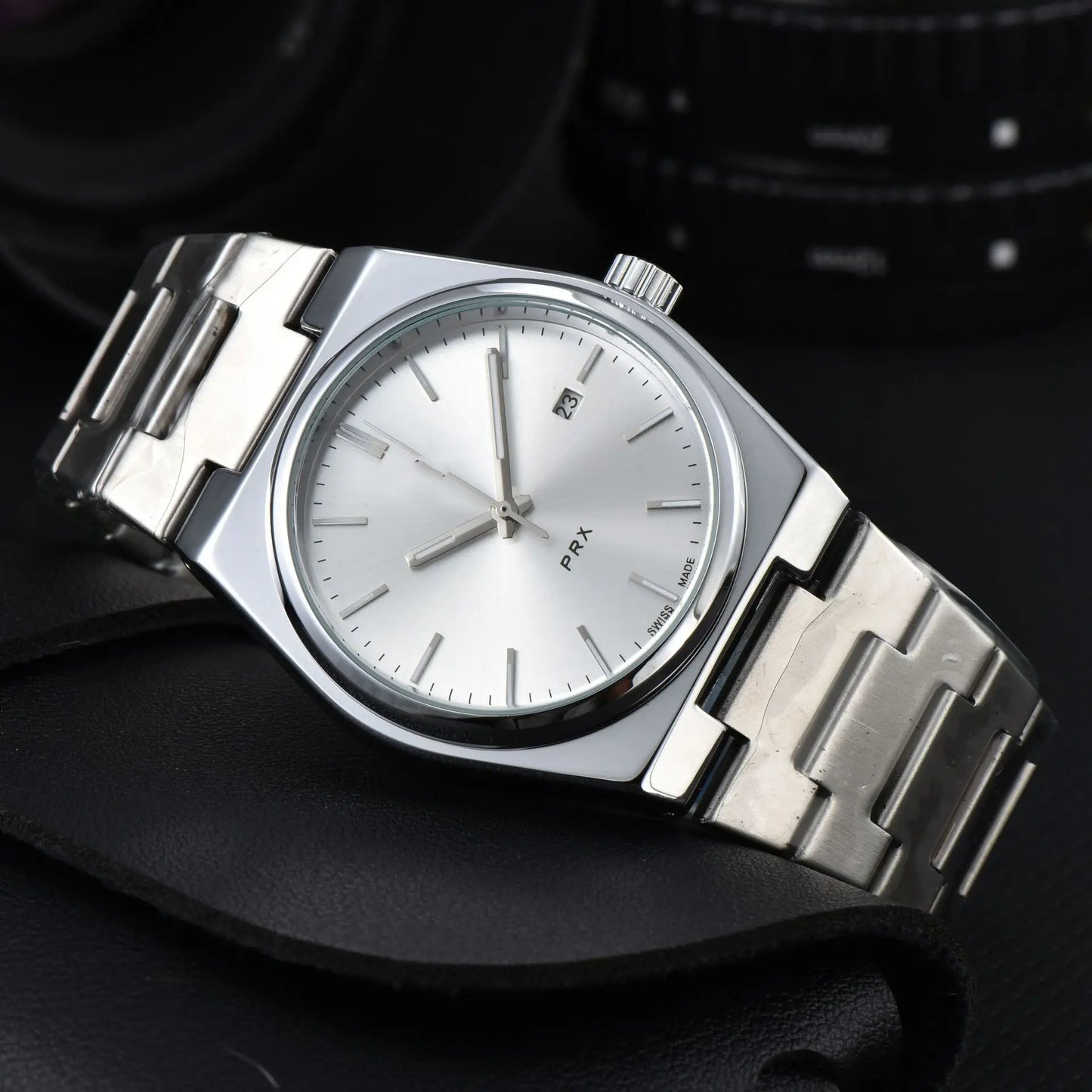 Men's Automatic Watch - Water Resistant Mechanical Wristwatch, Minimalist Stainless Steel Dress Watch for Everyday & Business