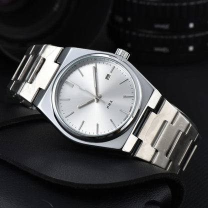 Men's Automatic Watch - Water Resistant Mechanical Wristwatch, Minimalist Stainless Steel Dress Watch for Everyday & Business