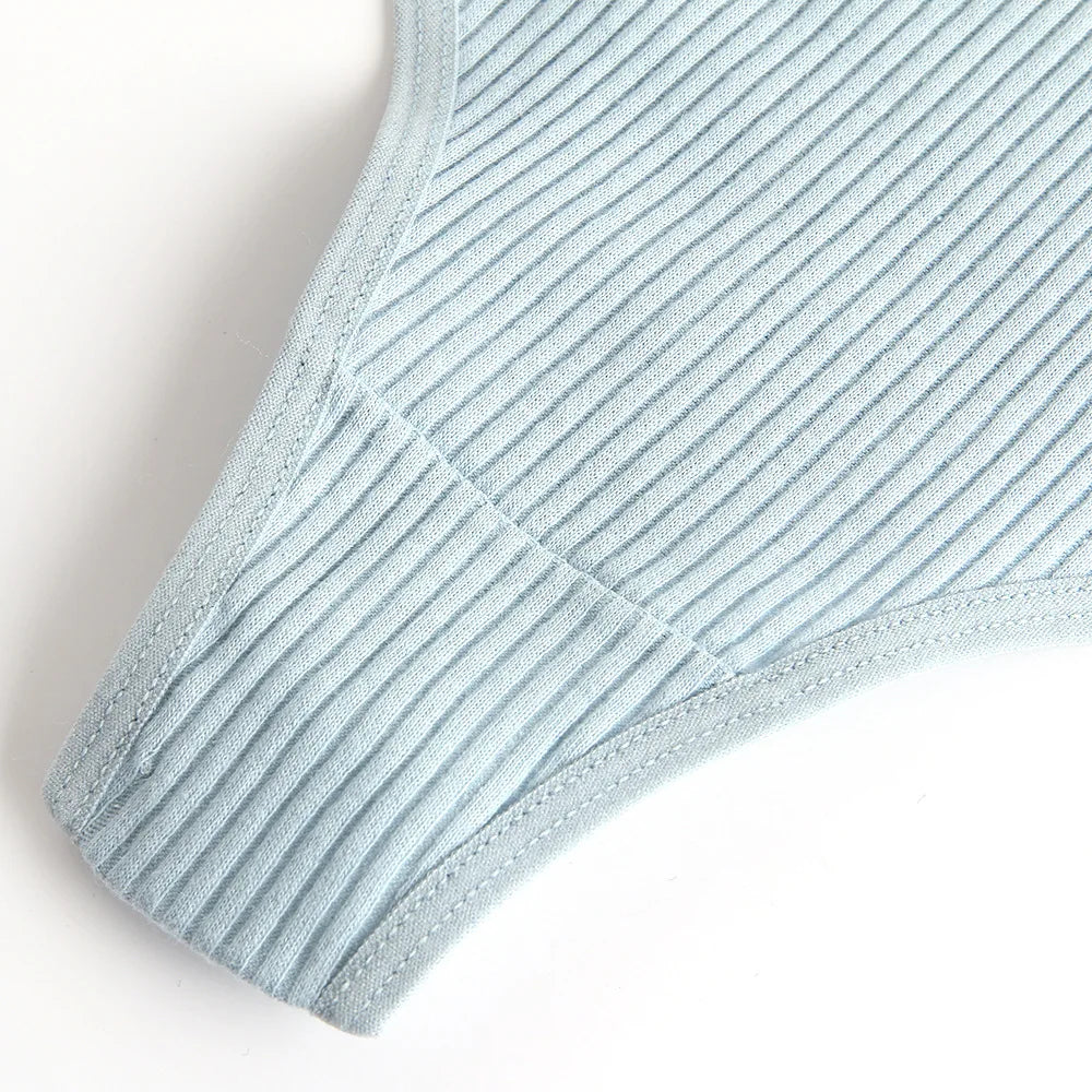 4Pcs Women's Panties G-Strings Set Fashion New Striped Soft Cotton Underwear Sexy Lingerie Sports Breathable Cozy