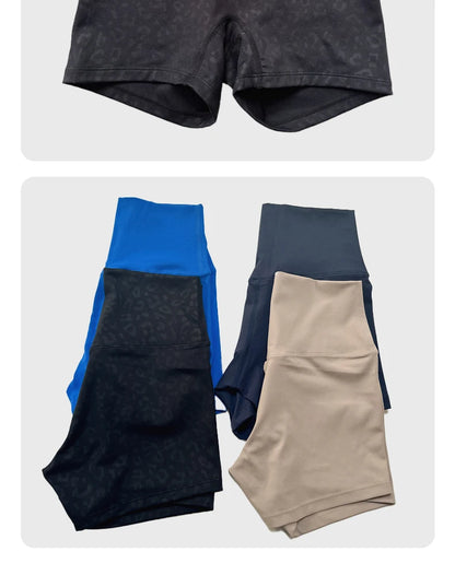 Sexy Solid Color High Waist Athletic Yoga Short Leg Cycling Women Fitness Sport Short Comprehensive Training Jogging Squat Proof
