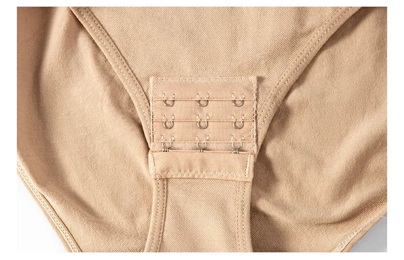 Solid Seamless Brief Shaping Shapewear Bodysuit, Tummy Control Butt Lifting Slimmer Body Shaper, Women's Underwear