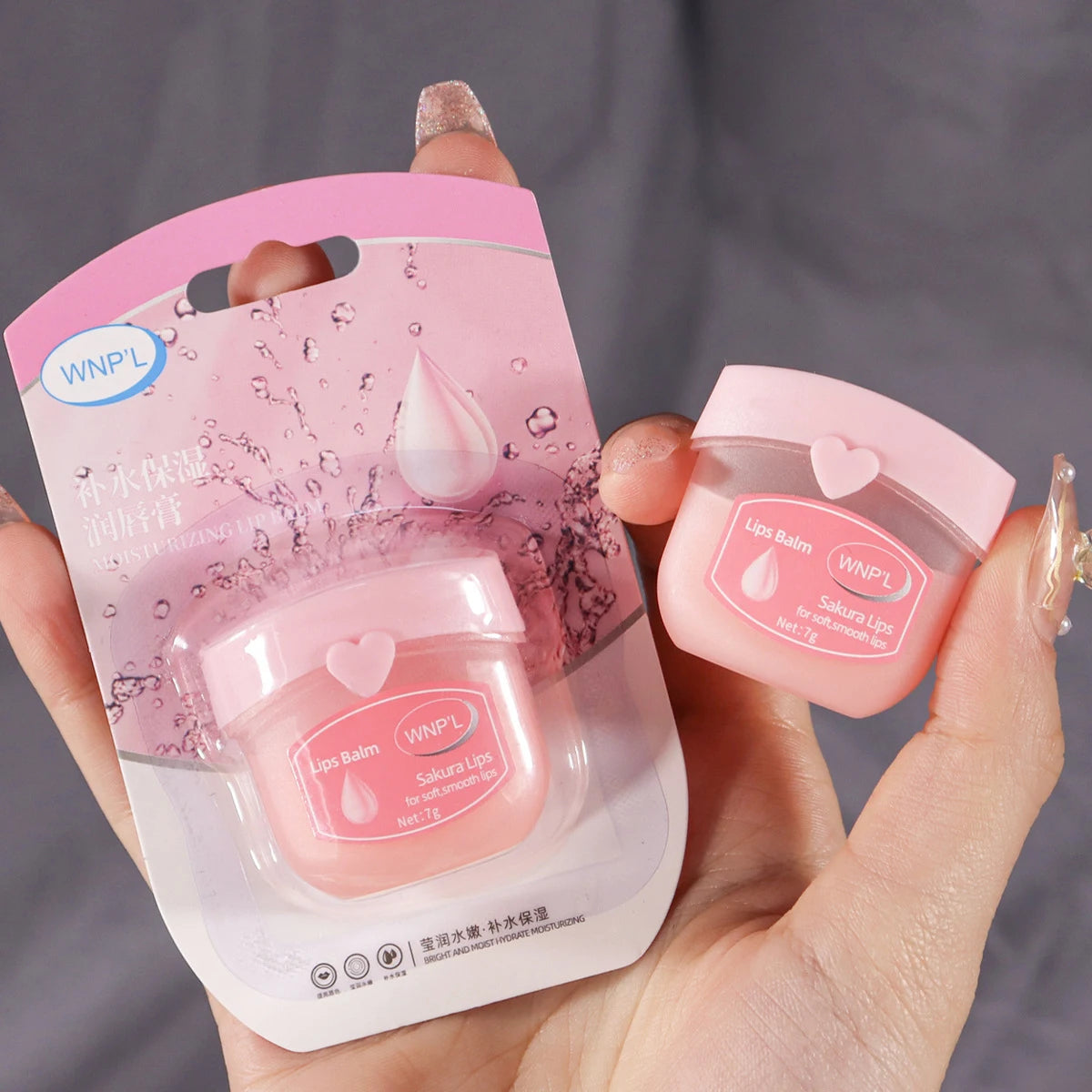 1pc Moisturizing Lip Balm All-natural Lip Mask for Dry Lips Refreshing Anti-Cracked Lip Gloss Treatment Makeup