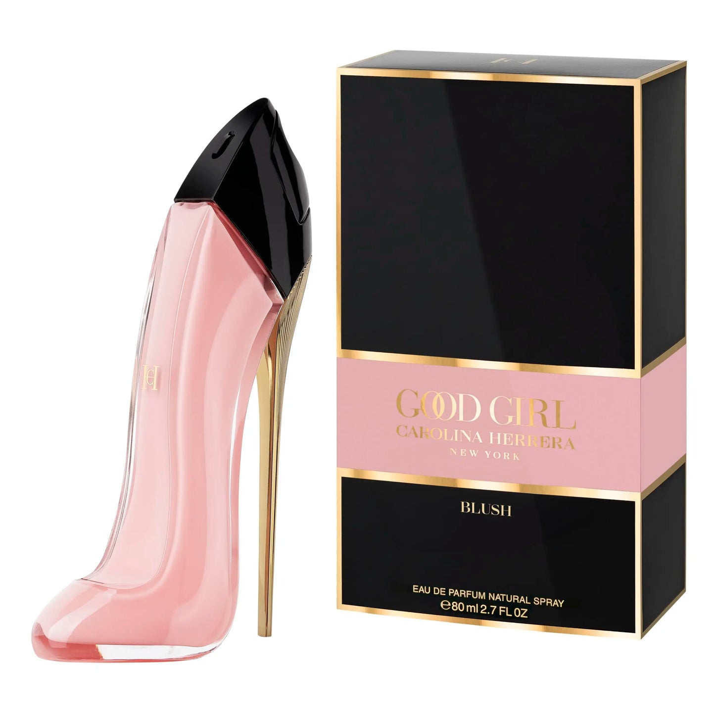 Carolina Herrera Good Girl Blush for Women - 2.7 Oz EDP Spray Warm Florals Mandarin Ylang-Ylang, and Vanilla Absolute Tonka Bean