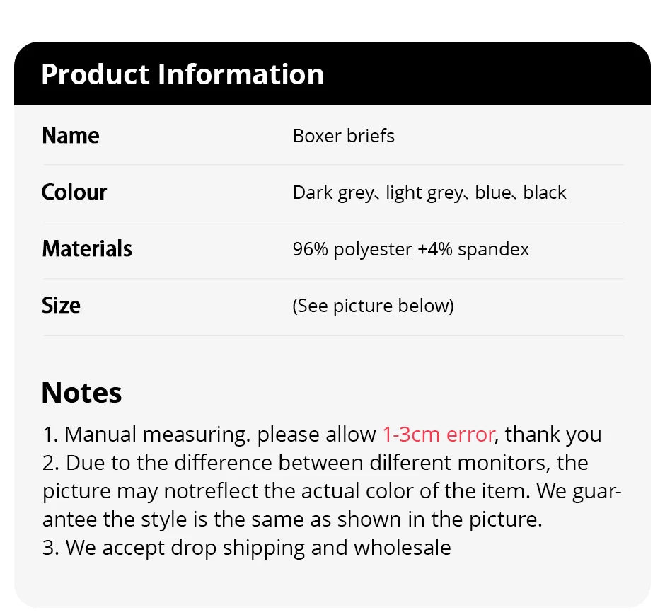 4/5Pcs European and American Size MEN'S Printed Fashion Boyshort Comfortable MEN'S Waist plus Size Underwear Sexy Swimming Trunk