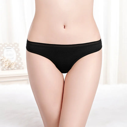 Women Panties Cotton Sexy Strings Tangas Mujer Female Underwear Big Size M XXL Thongs Breathable Lingerie G-string 5 pcs/lot