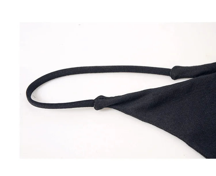 Sexy thong low waist lingerie for women underwear thin belt double layer bikini cotton  panties lenceria femenina tangas mujer