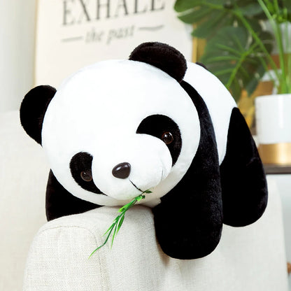 20cm Cute Baby Bamboo Panda Bear Plush Stuffed Animal Doll Cartoon Kawaii Dolls Christmas Gifts