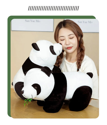 20cm Cute Baby Bamboo Panda Bear Plush Stuffed Animal Doll Cartoon Kawaii Dolls Christmas Gifts