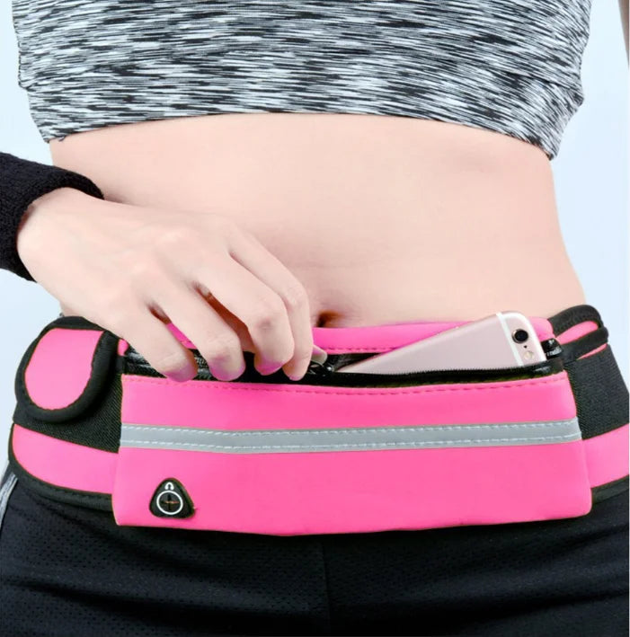 1pcs Colorful Waterproof Neoprene Fanny Pack Running Man Waist Bag