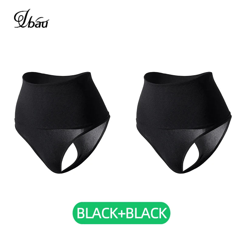 High Waist Thongs Seamless Women Panties G-String Lingerie Tummy Control Shaping Girdle Shaper Underwear