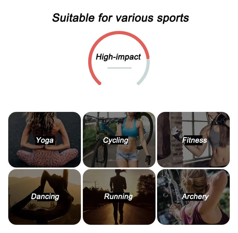 NCLAGEN Impact Sports Bra Women Seamless Halter Top High Support Push-up Open Back Gym wear Fitness Yoga Workout underwear