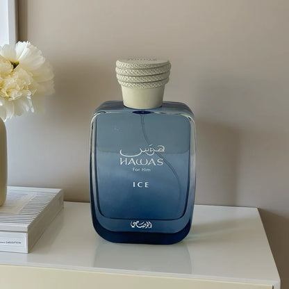 RASASI Hawas Men's Ice Eau De Parfum 100ml (3.4oz) - Fragrance for Men