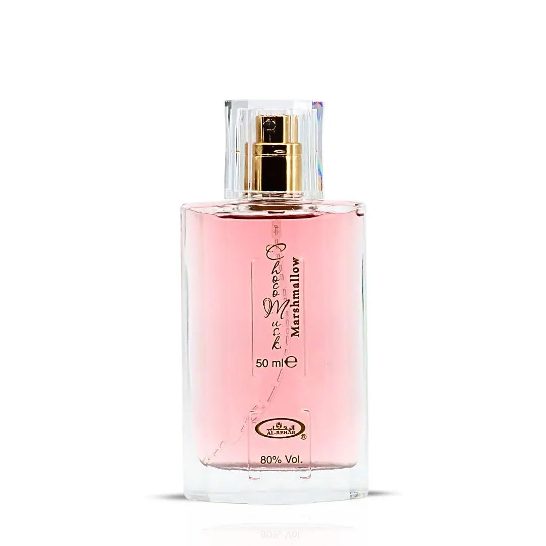 Al-Rehab Choco Musk Marshmallow Eau de Parfum for Women - 50ml (1.65 oz) | Gourmand Perfume with Strawberry