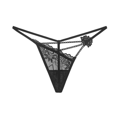 Sexy Ultra Thin Lace Fashion Thong Ladies Sexy Transparent T-Line Panties Low Rise Sexy Underwear Women
