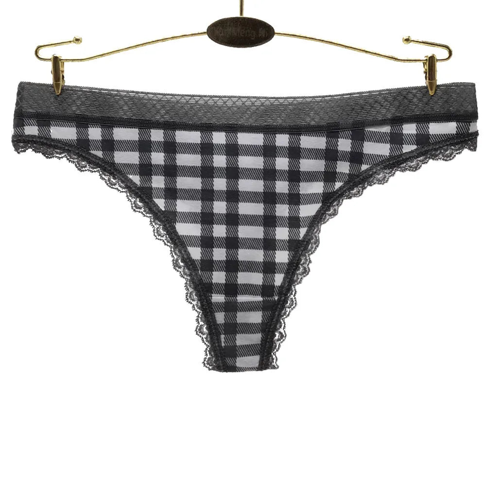 Women Panties Cotton Sexy Strings Tangas Mujer Female Underwear Big Size M XXL Thongs Breathable Lingerie G-string 5 pcs/lot