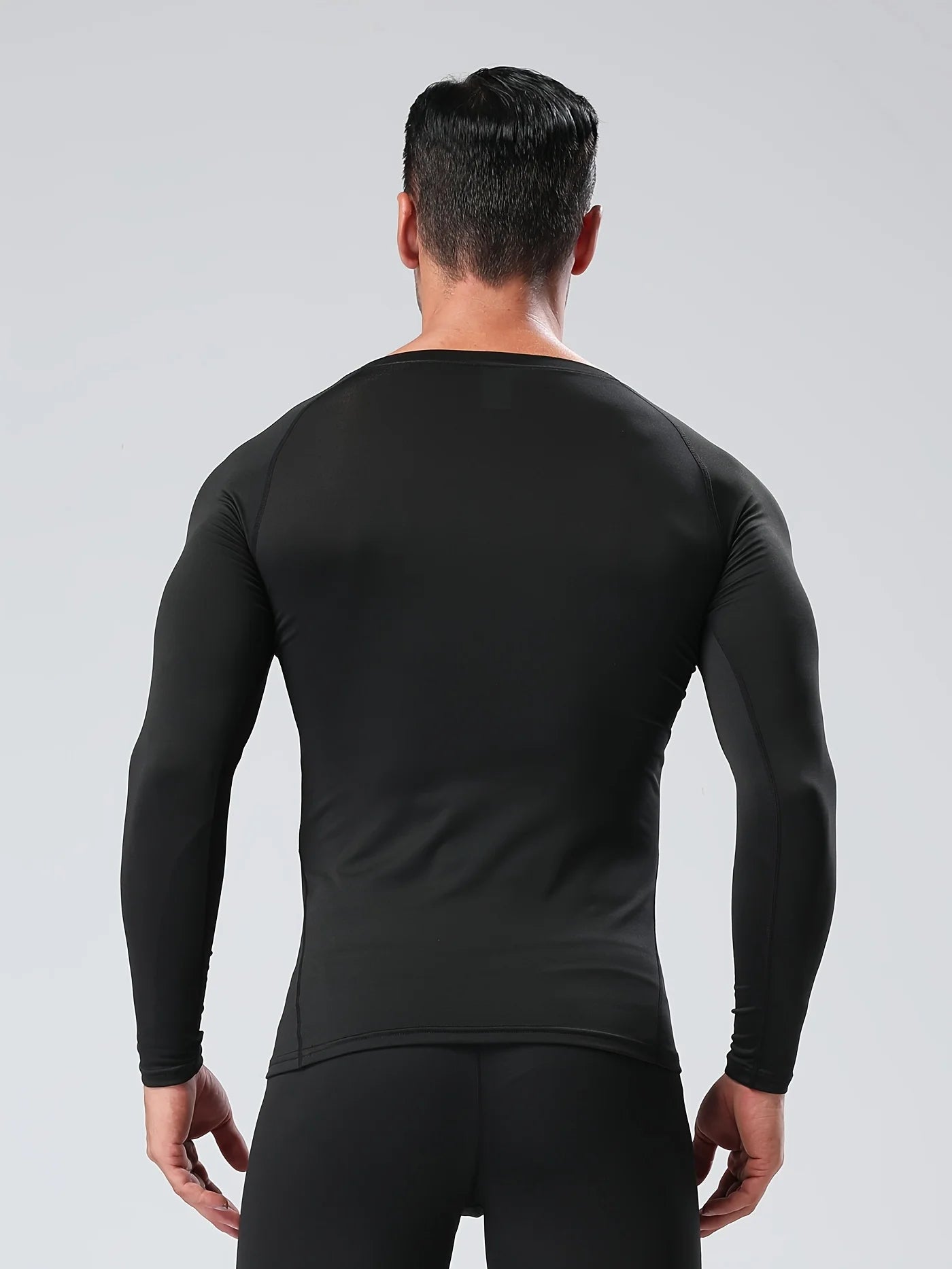 Men Compression Sport T Shirt Short Sleeve Training Fitness Top Tee Man Quick Dry Running Sport T Shirts 2 Pcs