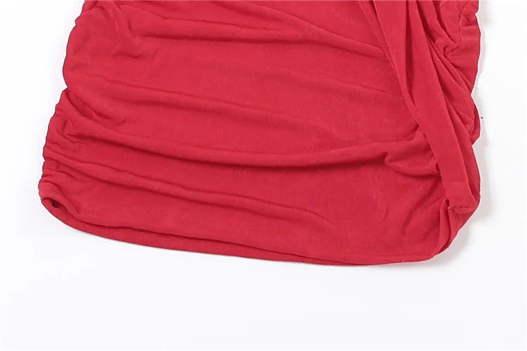 Weird Puss Halter Ruched Dress Women Sexy Whip Knot Backless Patchwork Elegant Stretch Christmas Peach Hip Birthday Mini Bodycon