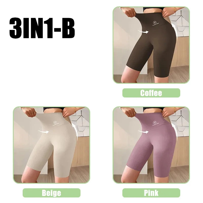 Women Shorts Sports Shorts For Women New Cycling Jogging Fitness High Waist Push Up Gym shorts Leggings Yoga Clothing