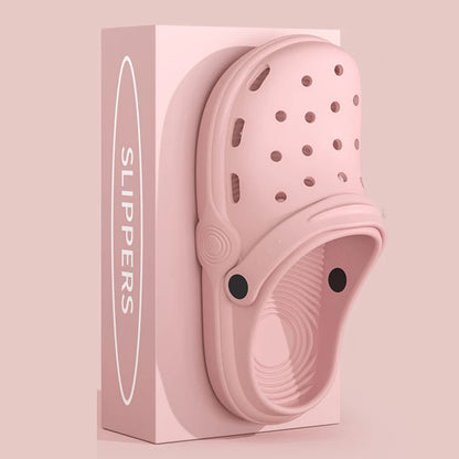 Dongdong Shoes Women's New Trendy Summer Thick Sole Increase Anti Slip Fashion Work Beach Baotou Slippery Sandals